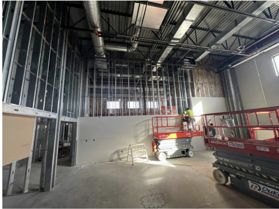 Latest photos of progress