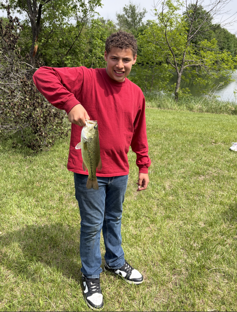 students' fishing