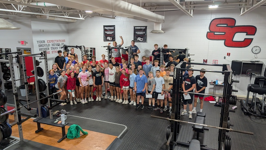 Students at summer weights