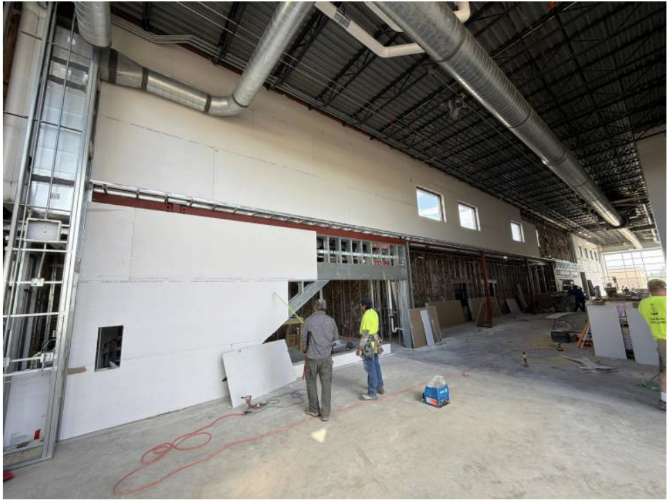 Front of new space