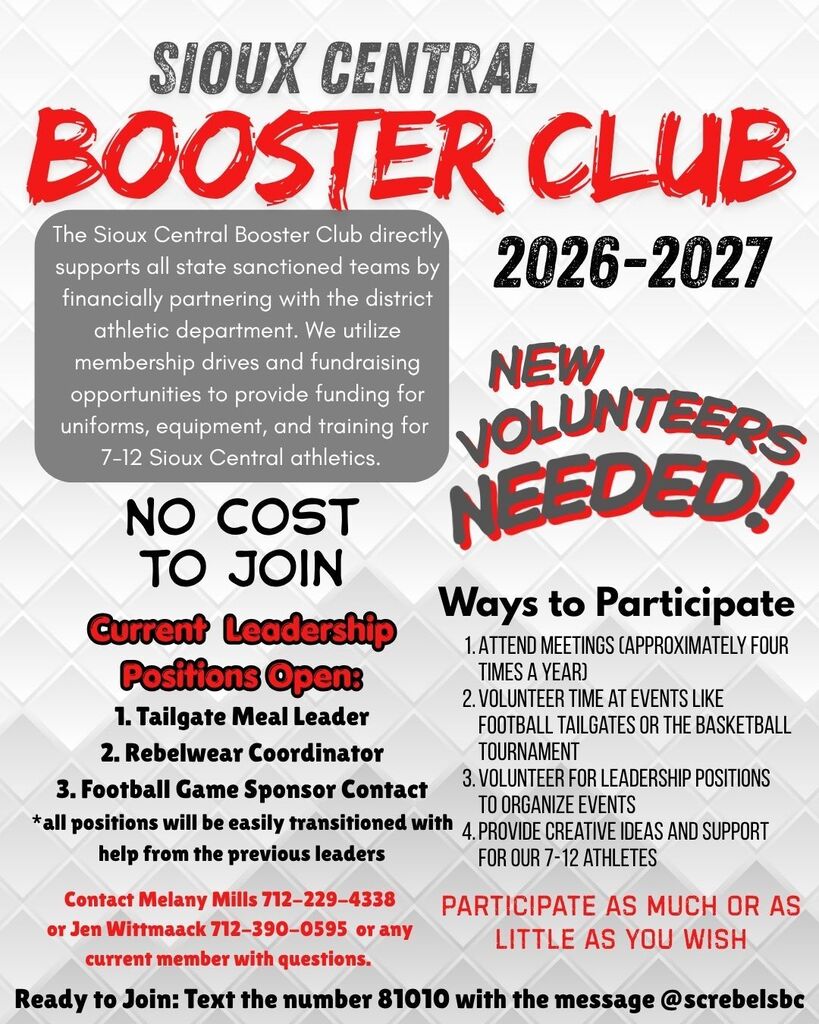 Join the Booster Club!
