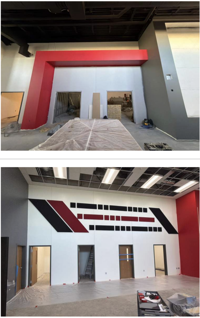 Atrium Space outside Auditoium and Band Room