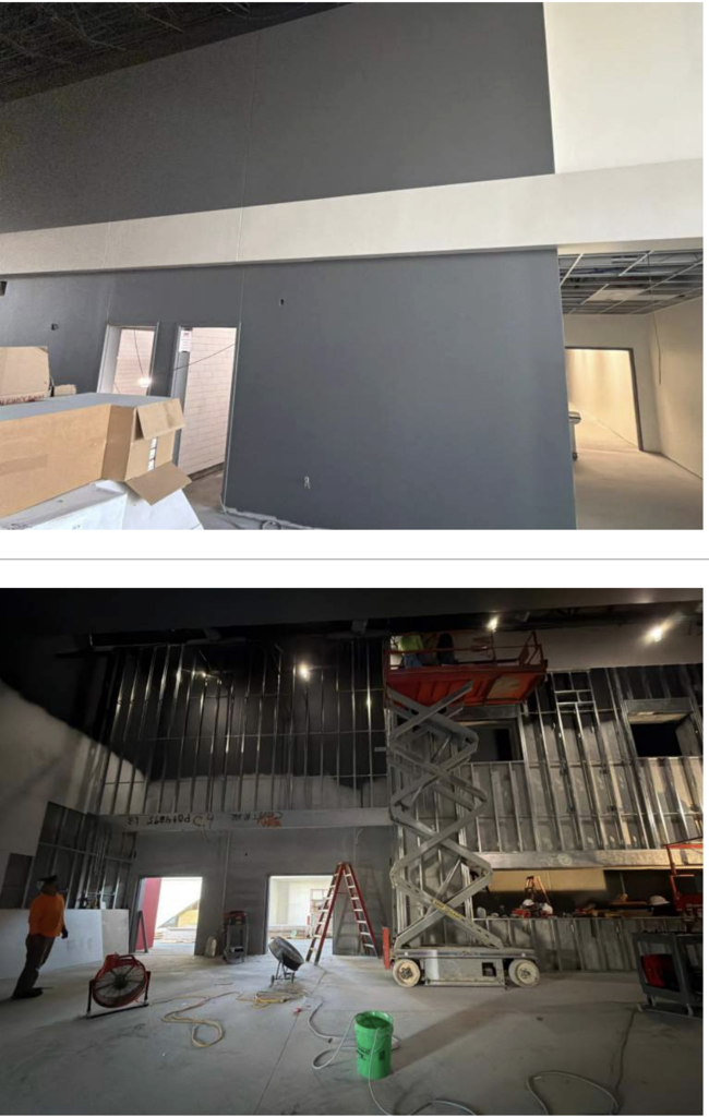 Restrooms in Atrium and Inside the Auditorium entrance