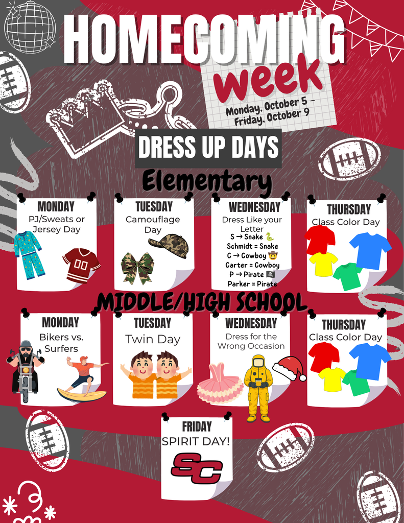 homecoming dress up days