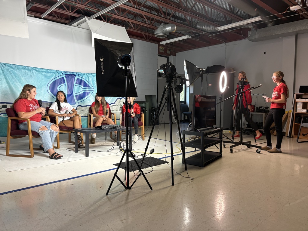 Students learning about Digital Media Production