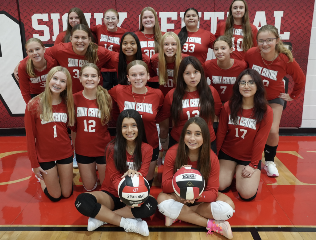 8th grade volleyball team