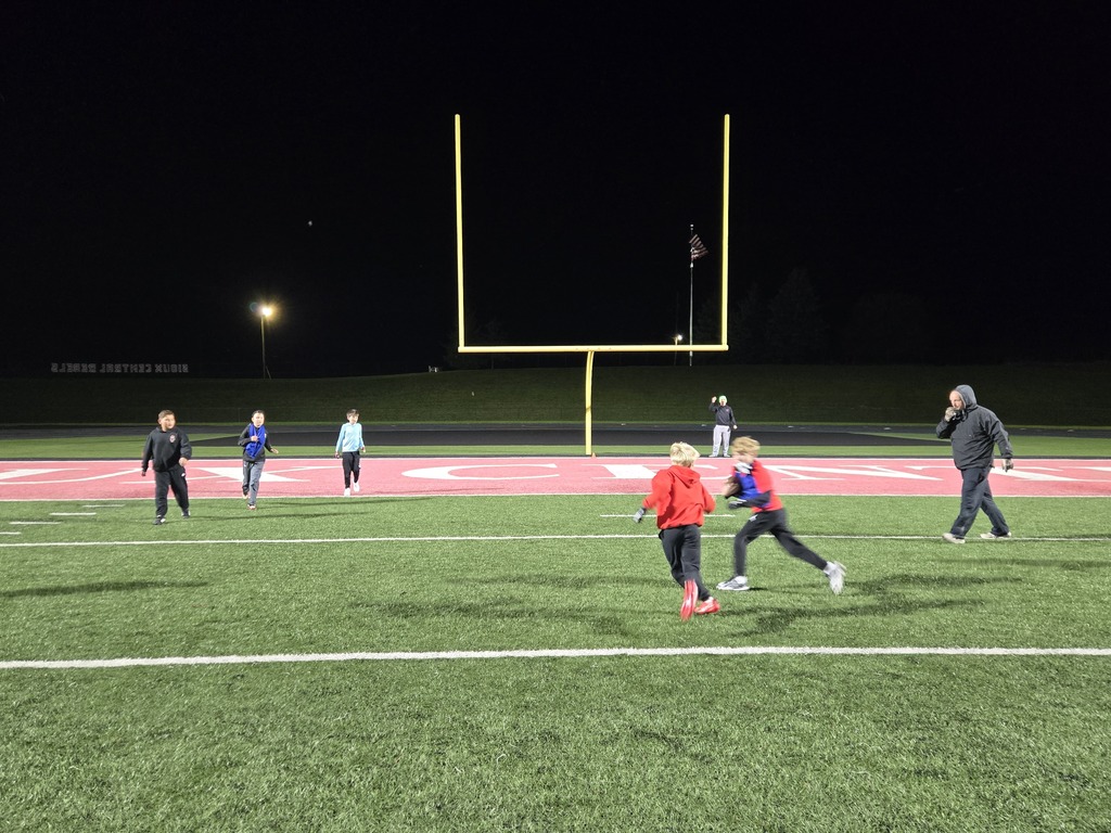 kids playing football