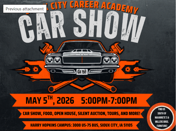 Career Academy Car Show