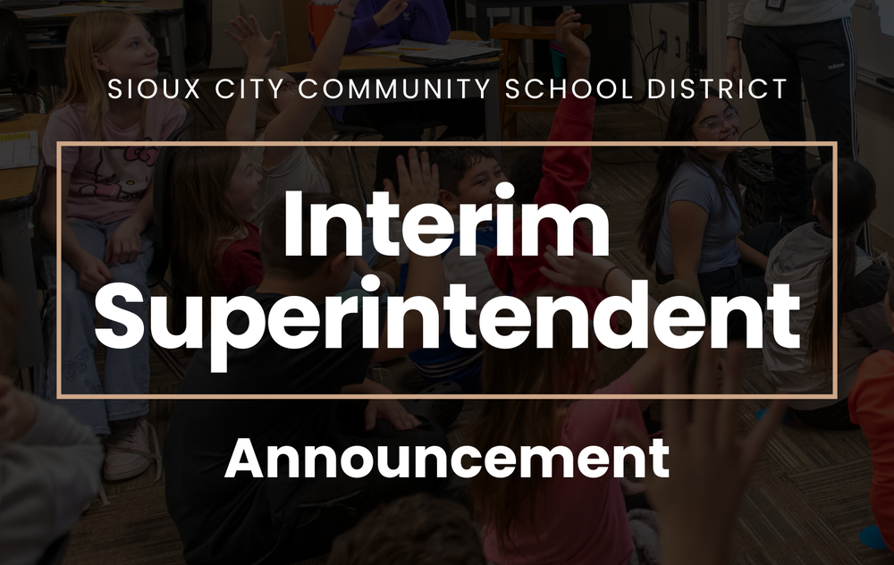 Jim Vanderloo Named Interim Superintendent