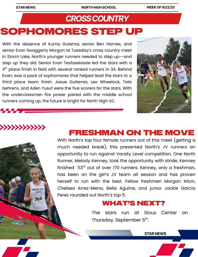 Cross Country Update