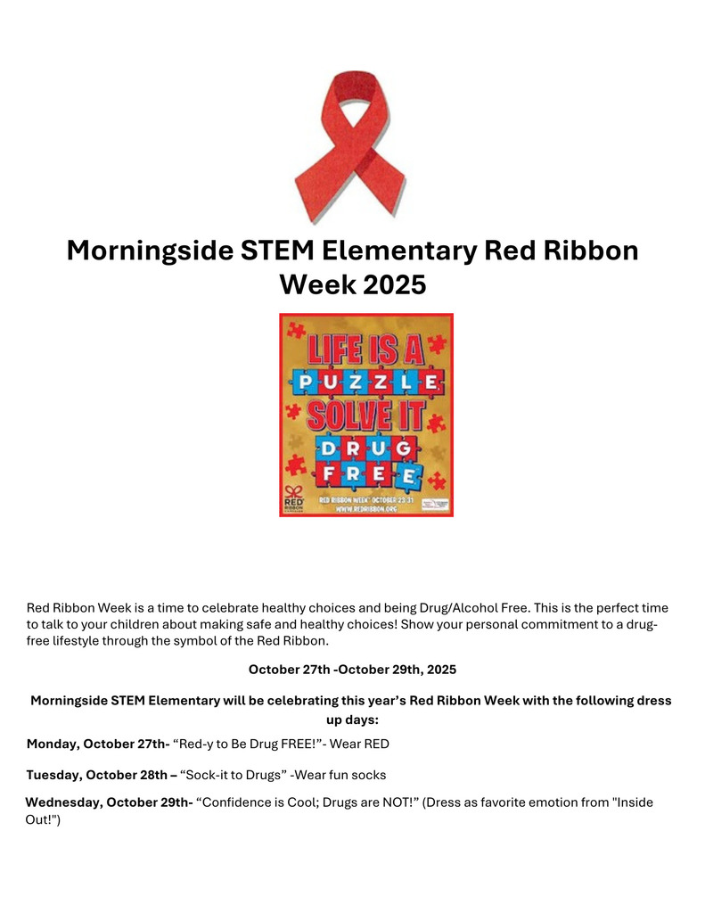 Red Ribbon Week dress up days.