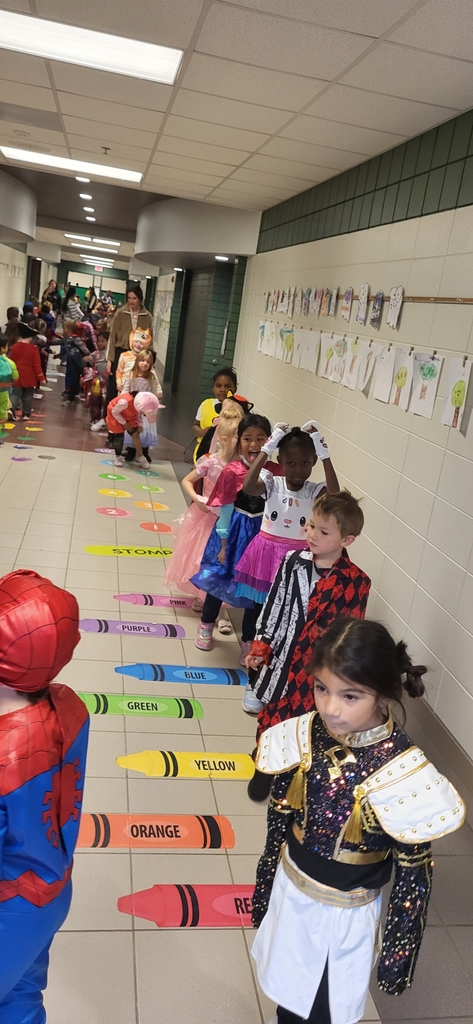 Students enjoying their classroom parties.