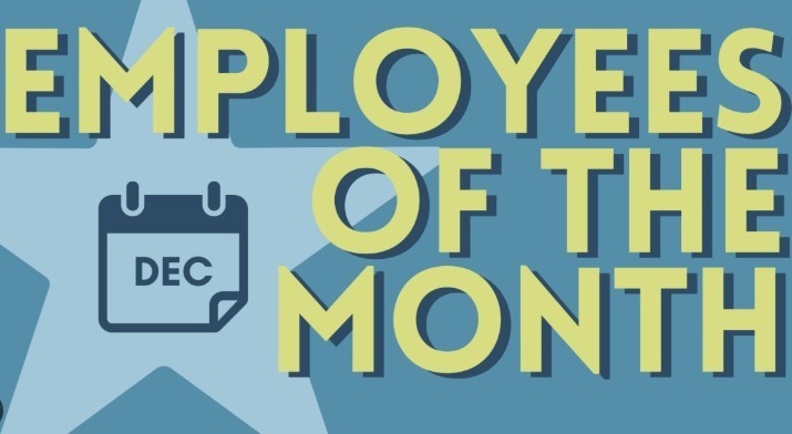 December employees of the month