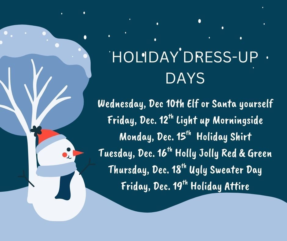 Holiday Dress-up Days