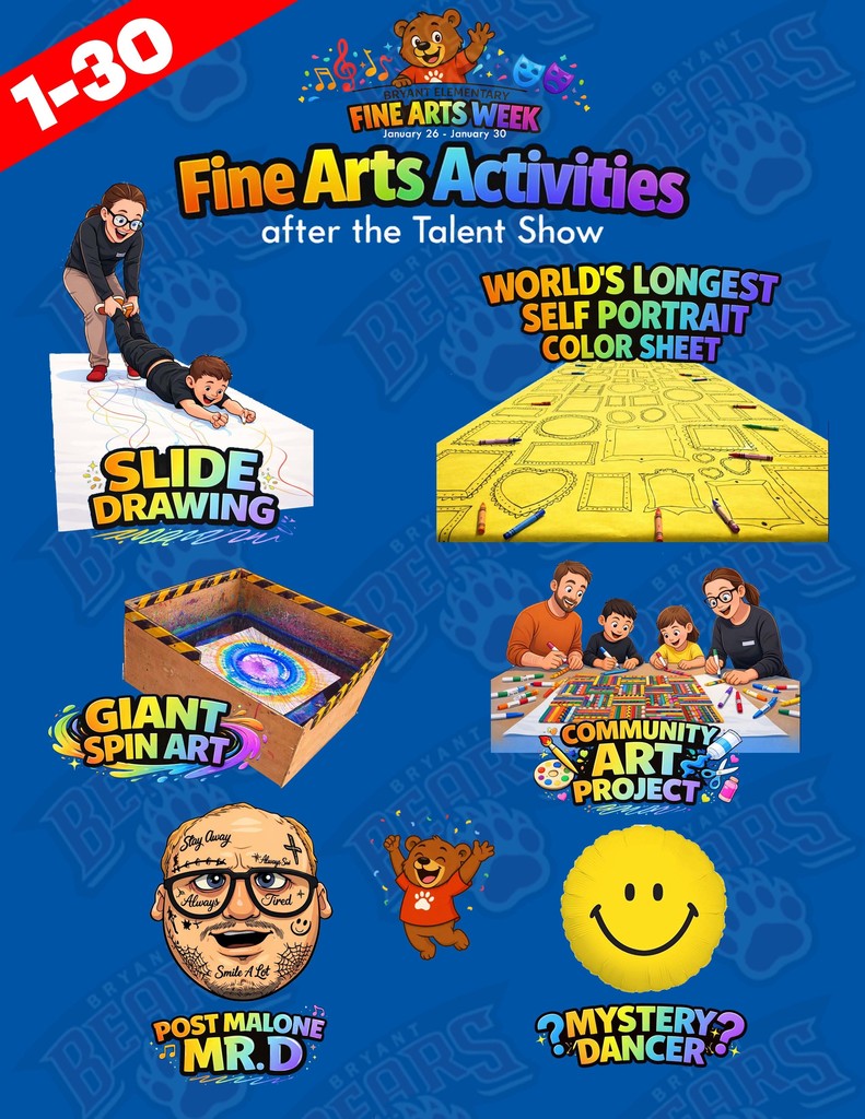 Fine Arts Activities after the Talent Show