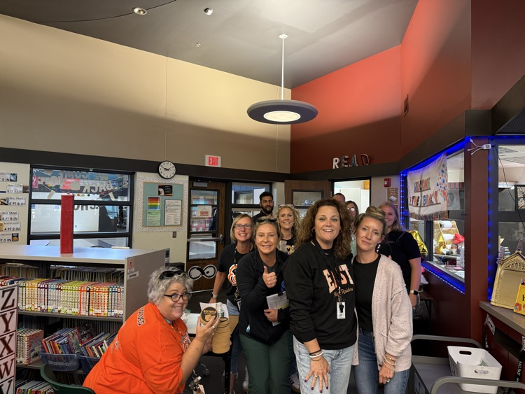 powering up with staff to stay energized