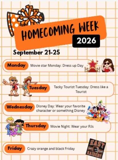 homecoming theme week