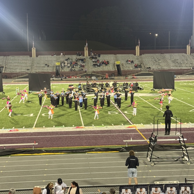 band performing at halftime