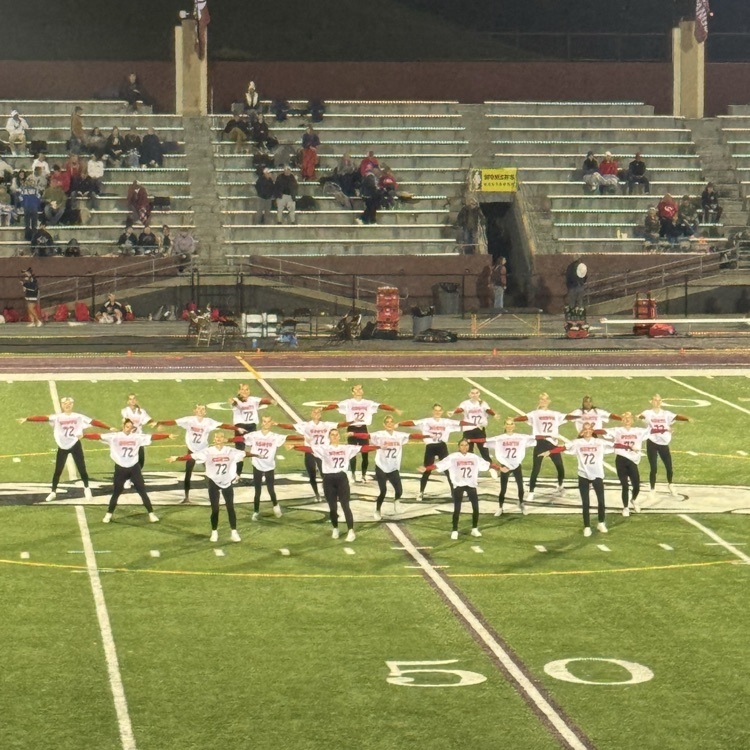 dance team performing at halftime