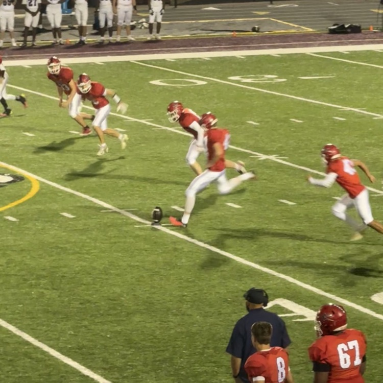 kicker kicking off