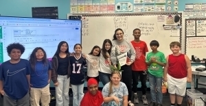 Stephanie Ramirez and Class