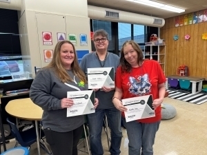 Mary DeBont, Angie Lopez, and Michelle Coon