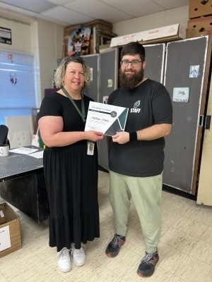 Matthew O'Kane and Pam Husk