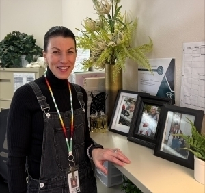 Michelle Lewis poses for a photo