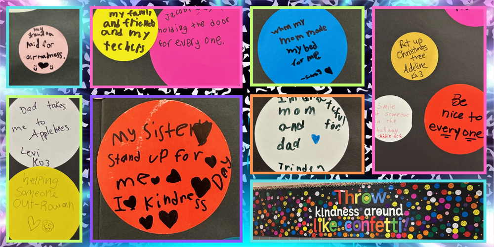 Throw Kindness around like Confetti!