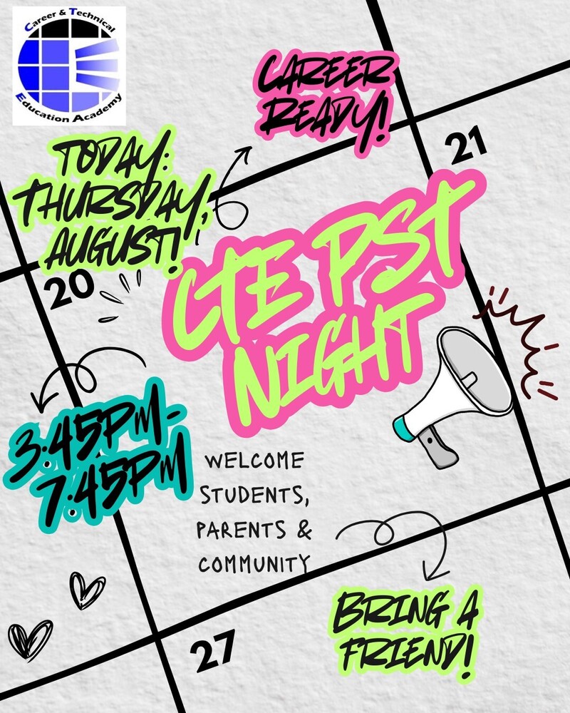 Parent Student Teacher Welcome Night