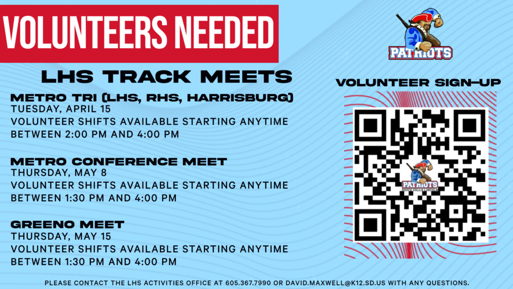 Volunteers Needed
