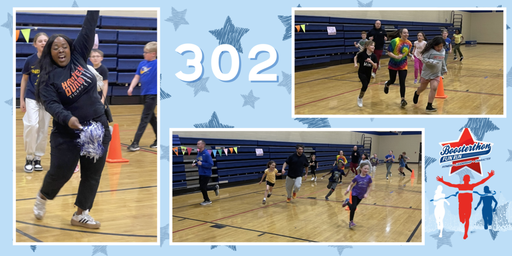 Room 302 is ready to run for Harvey Dunn! With every step, we’re full of cheer, Let’s make this the best Fun Run of the year! Thank you for your donation to our school!