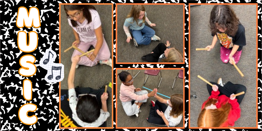 3rd & 4th Graders are Thankful for Partner Song games in Music Class! 