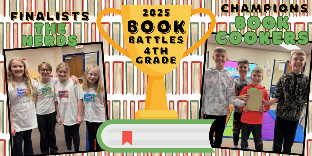 4th Grade Book Battles Finalists and Champions