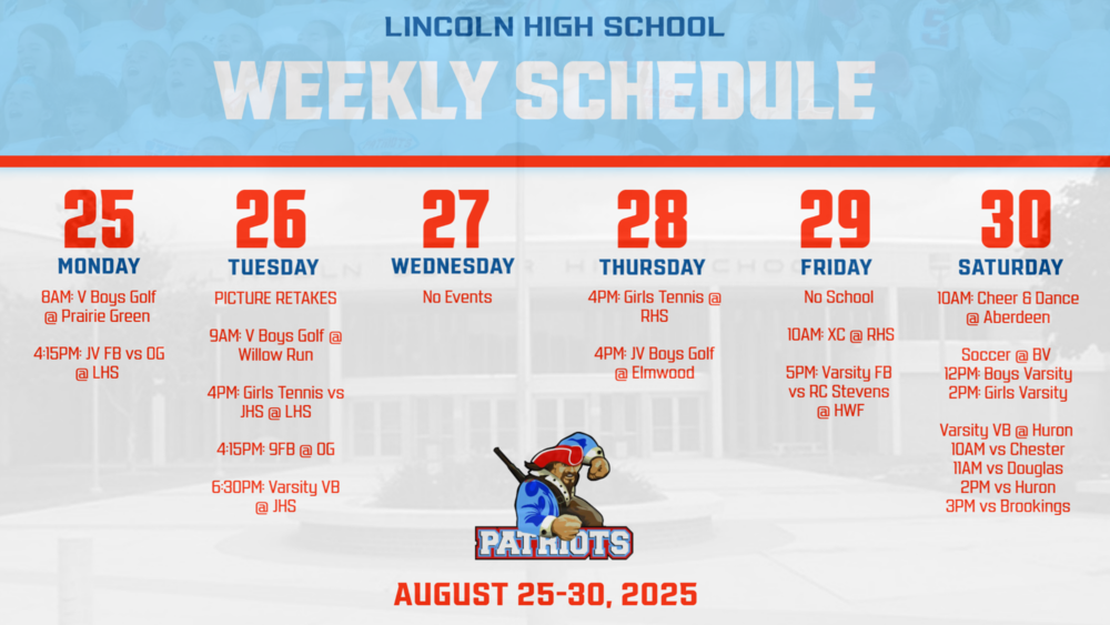 Activities Calendar