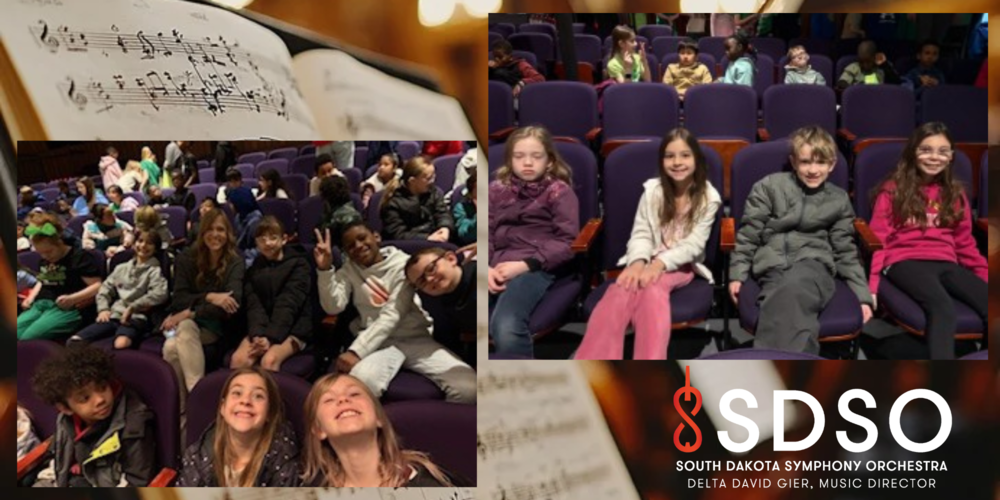Music makes our hearts sing and our minds soar! Thank you, SD Symphony Orchestra, for an unforgettable adventure!" - Harvey Dunn 3rd Graders