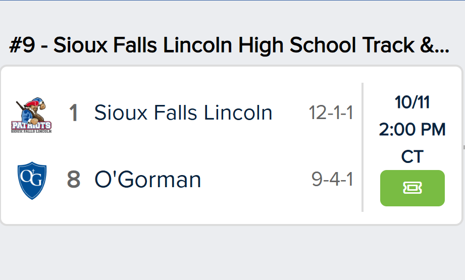 Boy's Soccer vs O'Gorman