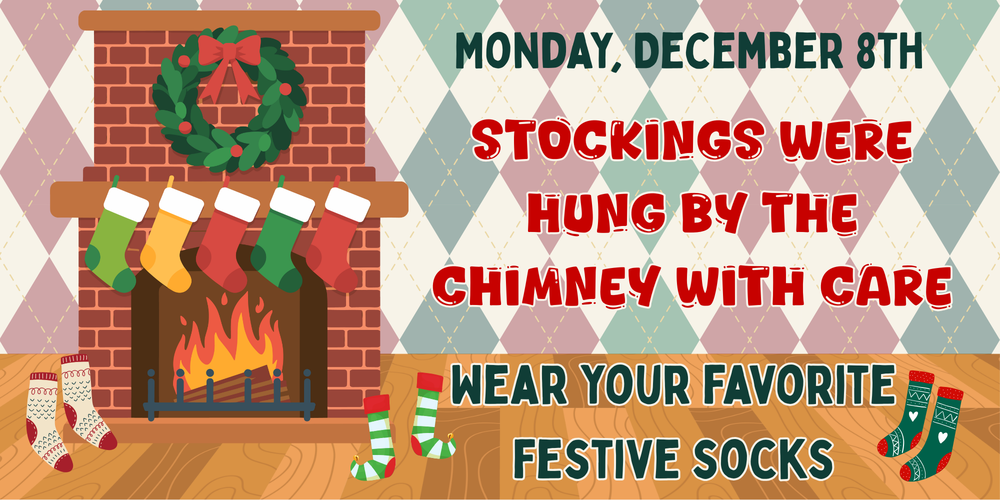 Monday Dress Up Theme - Festive Socks