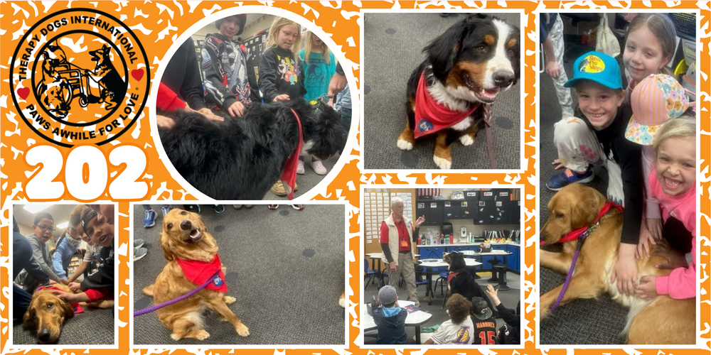 Therapy Dogs International Visit Harvey Dunn