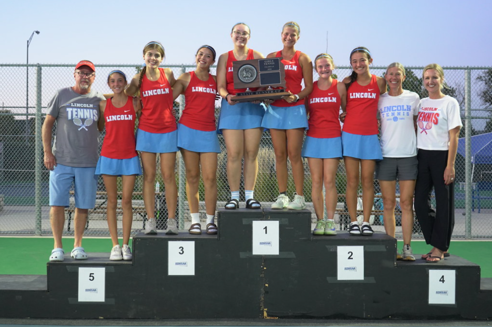 Girls Tennis Team Photo