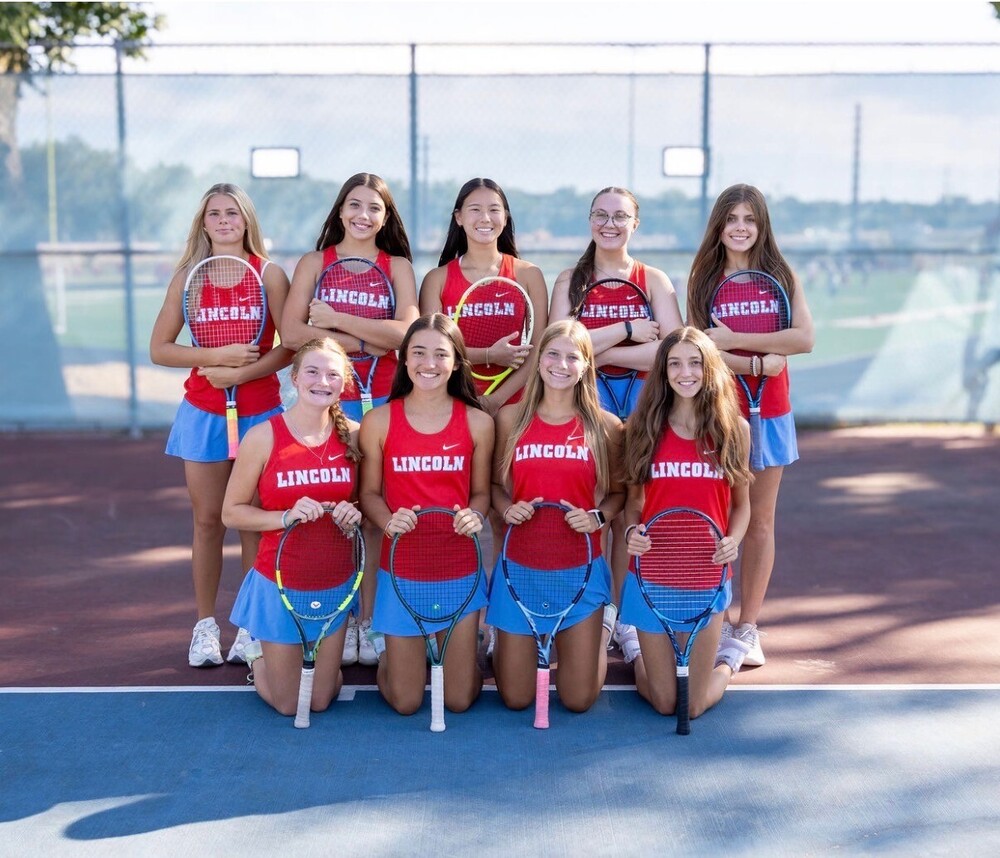 Girls Tennis Team Photo