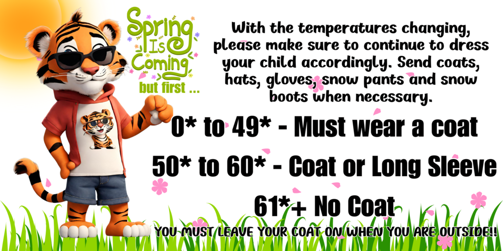 Spring is coming ... but first ... make sure to still bring the necessary gear for the weather!
