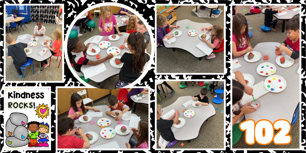 Kindness Rocks in 102!