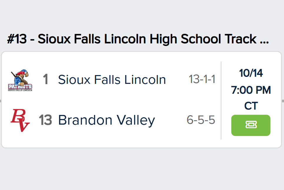 SFL vs BV Boy's Soccer