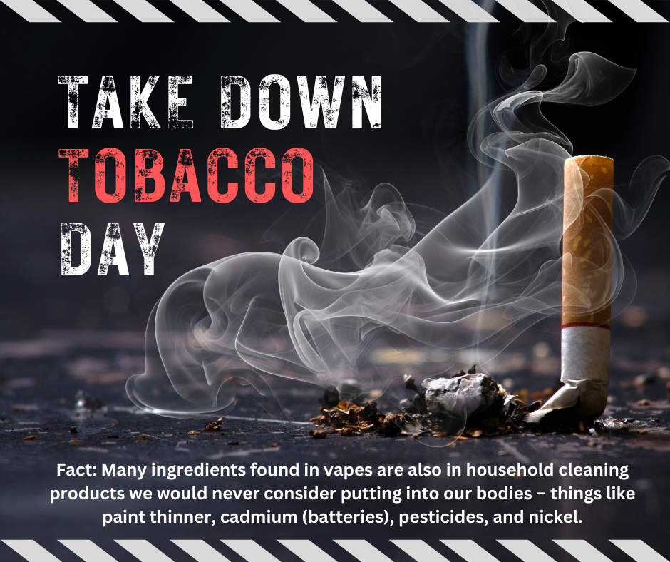 take down tobacco day