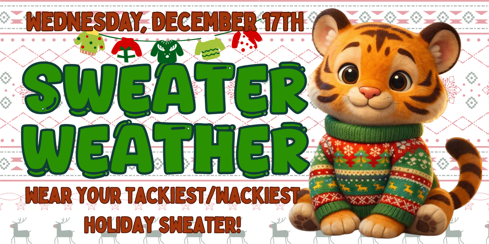 Sweater Weather Dress up Day!