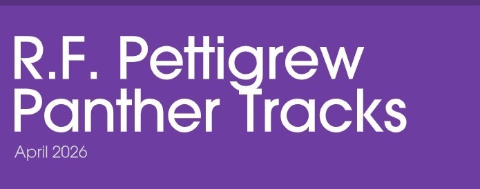 Heading for the Panther Tracks Newsletter April 2026