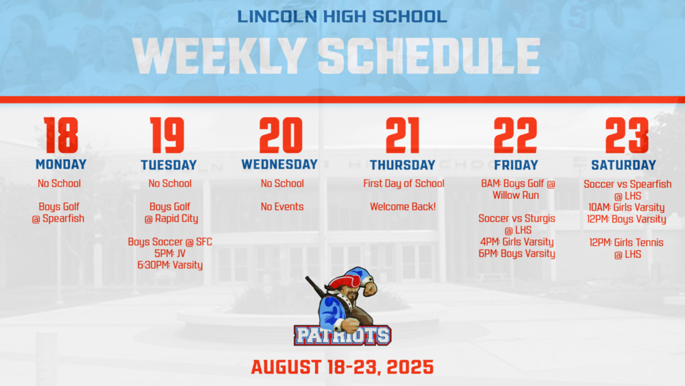 Activities Calendar