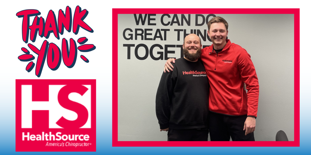 Thank you, Health Source, Mitch, and Isaiah, for providing us with relaxing stress-break massages at Harvey Dunn. Your care and expertise have made a significant difference! Gratefully, The Harvey Dunn Community