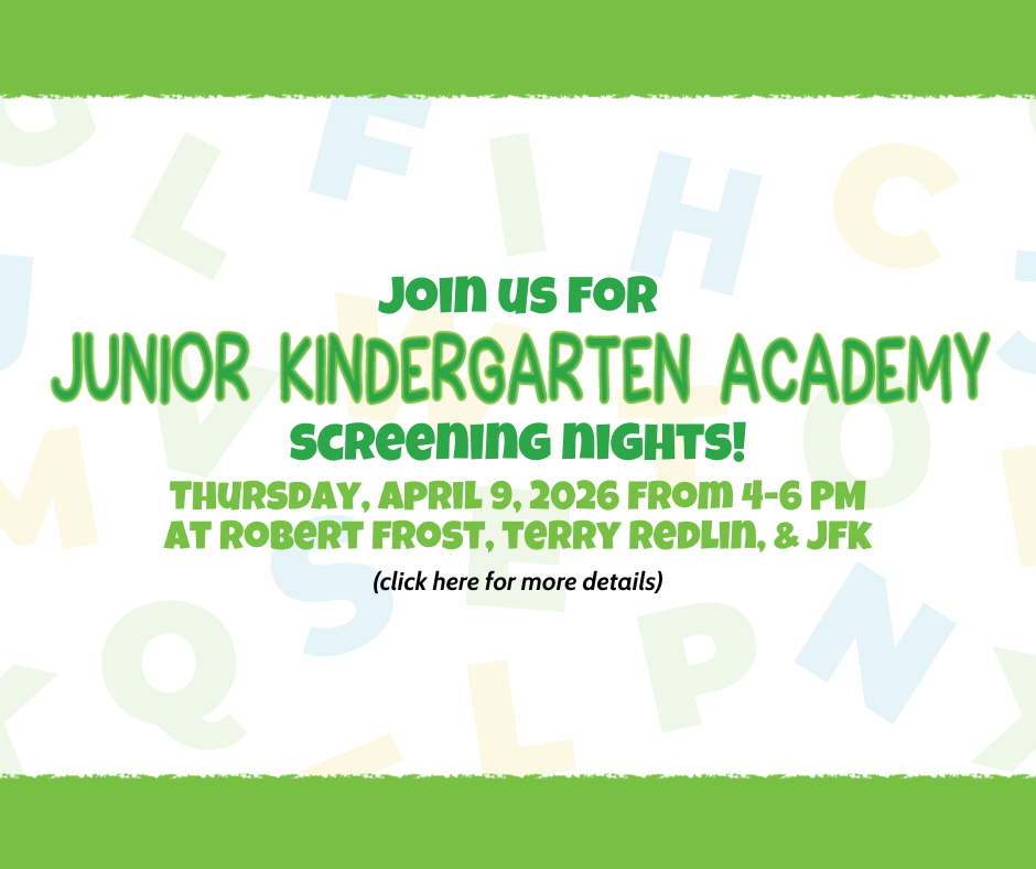 Green Junior Kindergarten Academy Screening Night Invite